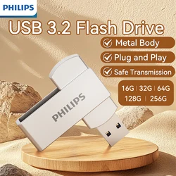 Philips High - Speed USB Flash Drive with Multi - Capacity Portable Storage - 64 GB