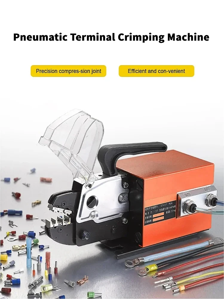 JH AM-10 Pneumatic Terminal Crimping Machine Tool Cold Press Insulated Tube Term
