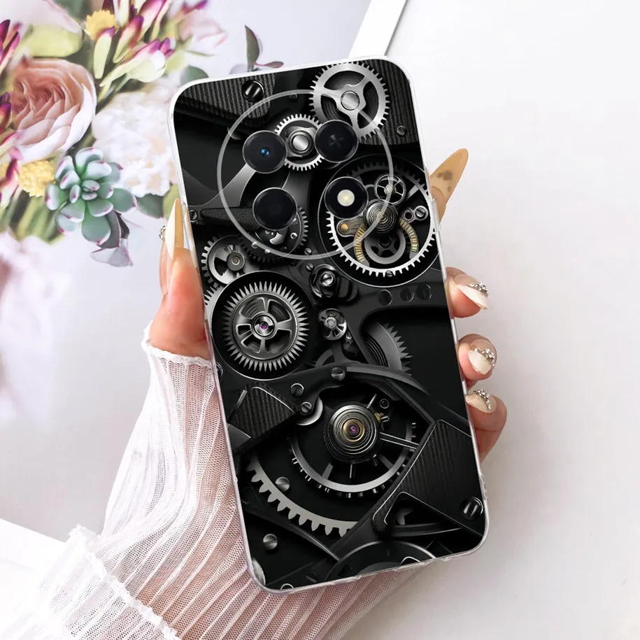 Luxury Dragon Lion Tiger Wolf Soft Silicone Cover