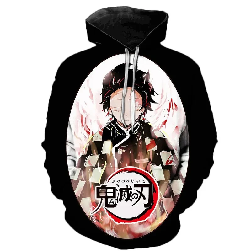 

2023 Kimetsu No Yaiba Demon Slayer Men Women Sweatshirts 3D Printed Casual Boy Girl Kids Hoodies Pullover Anime Coats 6XL