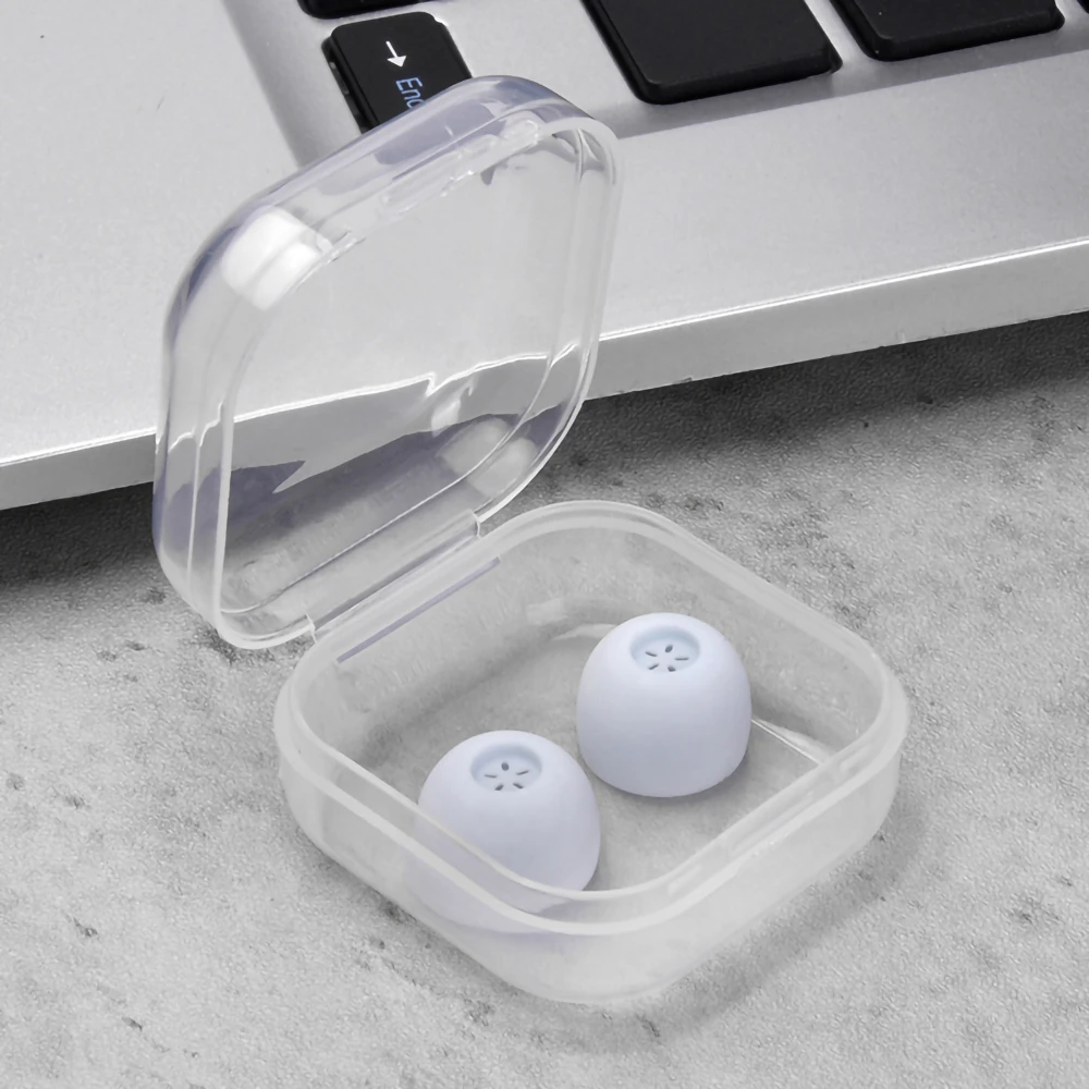 Silicone Orelha Dicas para Redmi Buds4 Tws Eartips para Xiaomi Buds Fones de Ouvido Dicas com Tela de Filtro Macio Tampões 45 mm Peças - Image 5