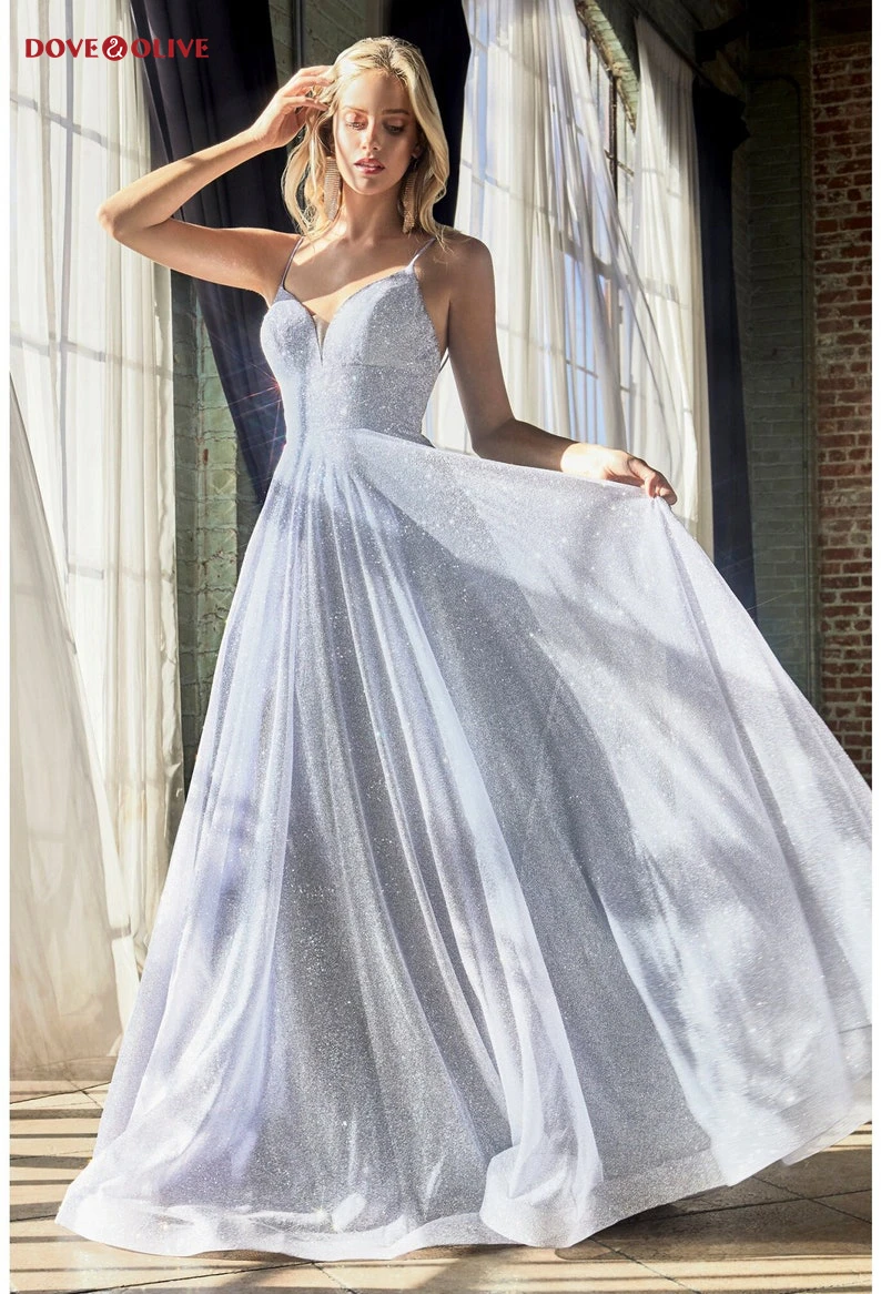 

Glitters Evening Dresses 2022 Bling Long A Line Spaghetti Straps Sweetheart Backless Women Elegant Party Prom Gowns Floor Length