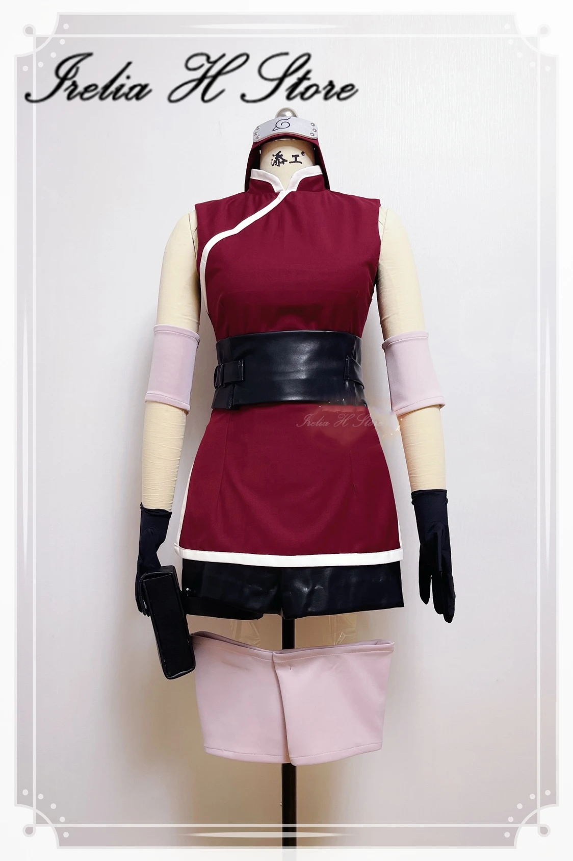 Naruto Haruno Sakura Ninja Dresses Set Cosplay Costume – Cosplay Clans