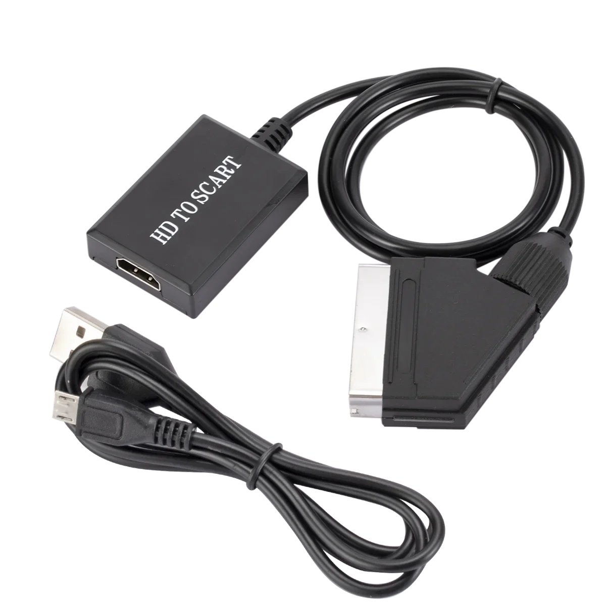 HDMI-Compatible to Scart Converter HDMI-Compatible Input to Scart Output Audio V
