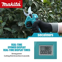 Sécateur sans fil Makita MPP569 18V sans balais : outil idéal pour une coupe facile et précise des arbres fruitiers et des branches dans les jardins 6