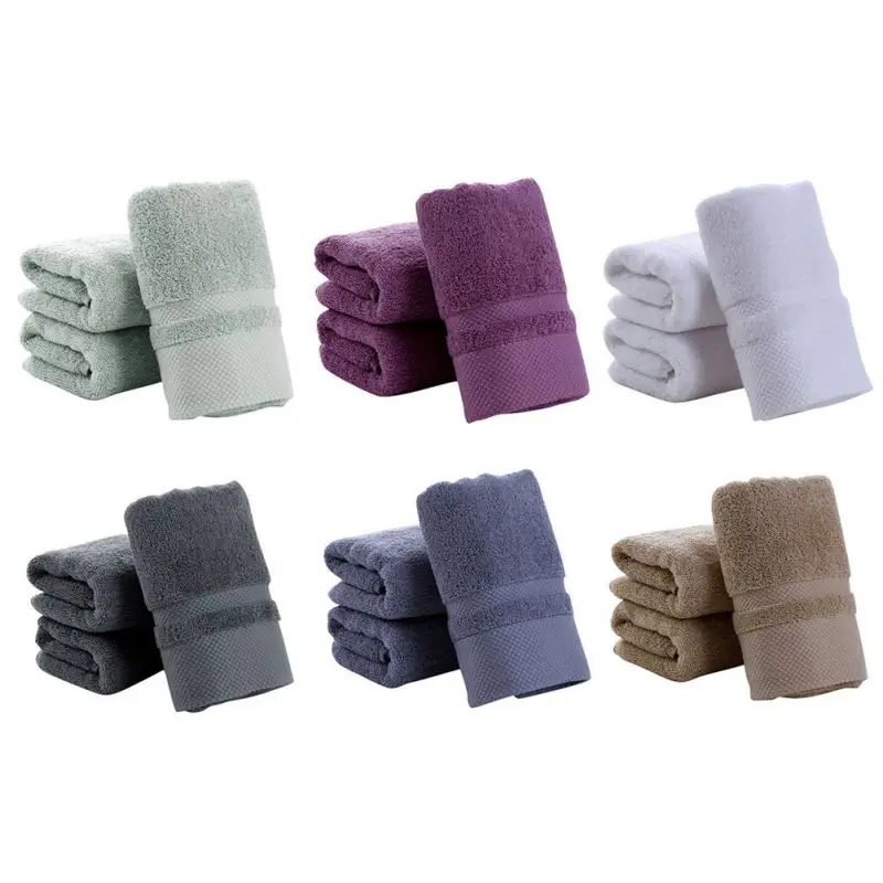 1PC Cotton Face Towels Ultra Soft Quick Drying Hand Bath Thick Towel Bathroom Soft Comfortable Absorbent Shower Hotel Towel cotton towel,hand towel