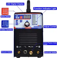 Plasmargon Plasma Cutter 4 in 1 Welding Machine CT418 Tig  MMA CUT HF Pulse DC inverter CNC Plasma Cutter for Metal 2