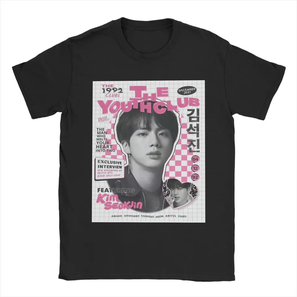 RUN TOUR SEOKJIN 2025 Tシャツ Runseokjin EP Tour 2025 Run Jin BTS The First Tour Black T