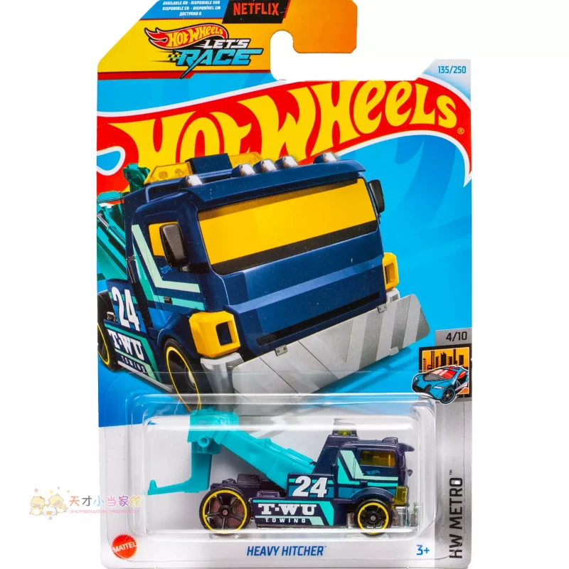 Hot Wheels-Heavy Hitcher Pulso Rápido Dragão Blaster Coupe Brinquedo para Menino, Veículo Diecast 1:64, Liga Presente, Original, 2024G