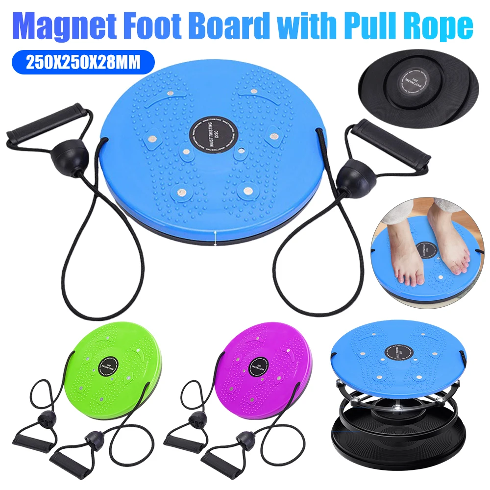 Waist Twisting Disc Balance Board Body Aerobic Rotating For Home Sports Magnetic Massage Wriggling Plate Twister Fitness Supply