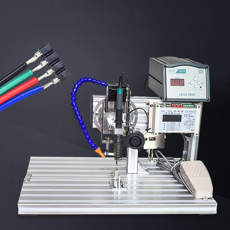 220V110V Semiautomatic Welding Machine Usb Data Cable Welding Machine