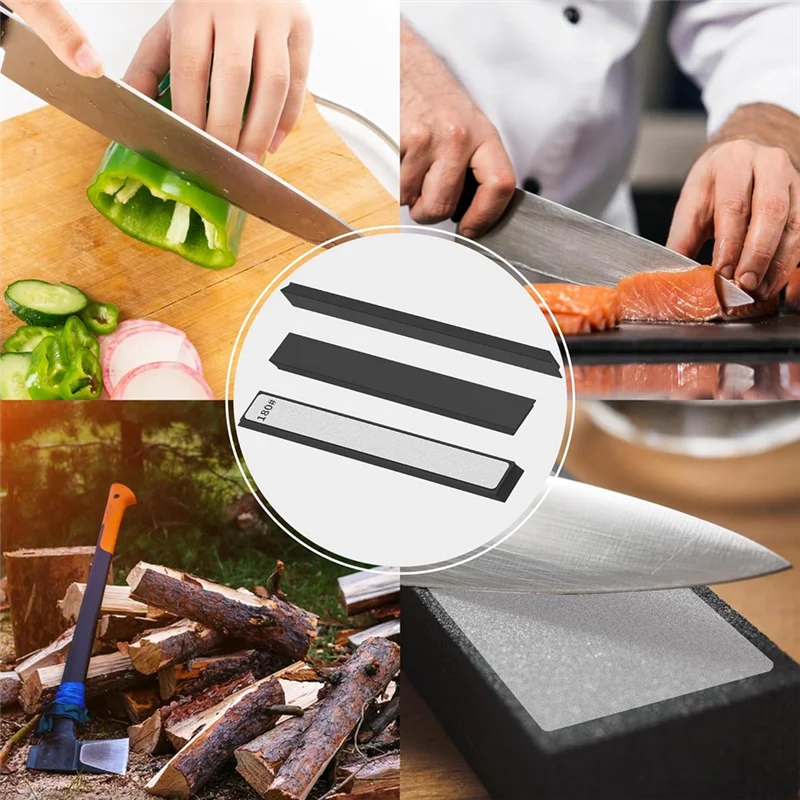 XARILK 유형 샤프너용 AT05-플레이트 키트 다이아몬드 칼 연마석 6개 세트 180    400    800    1500    2000    3000 