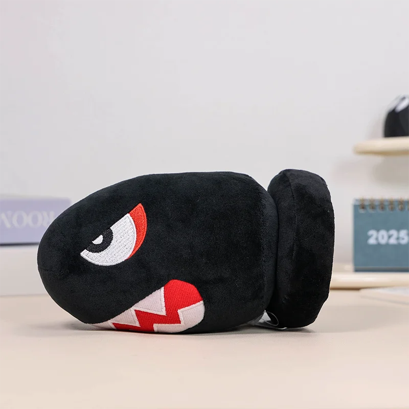 17cm Super Bros Plüschfigur Böser Bullet Bill Cooles Stofftier Weiche Puppe Geschenk – Detail 3