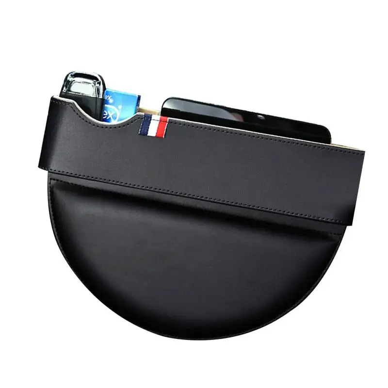 

Органайзер из искусственной кожи для автомобильного сиденья, карман для телефона, ключей, карт, аксессуар для интерьера автомобиля