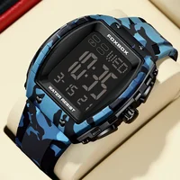 LIGE New Fashion Men's Watches Multifunctional Military Sports Quartz Watches For Men LED Luminous Waterproof Digital Watch Man 1