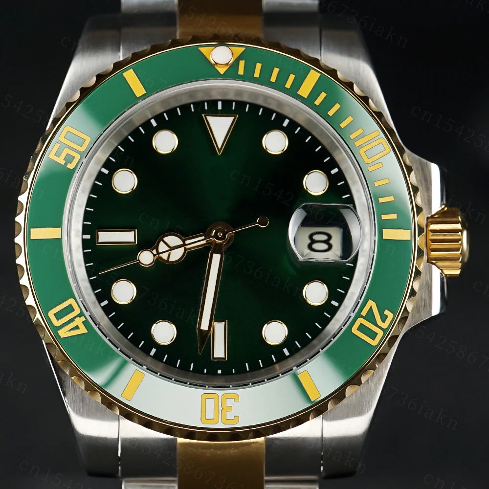 2022 Fashion New 40mm Men's Leisure Sports Sapphire Mirror Stainless Steel Material Waterproof Automatic Mechanical Watch