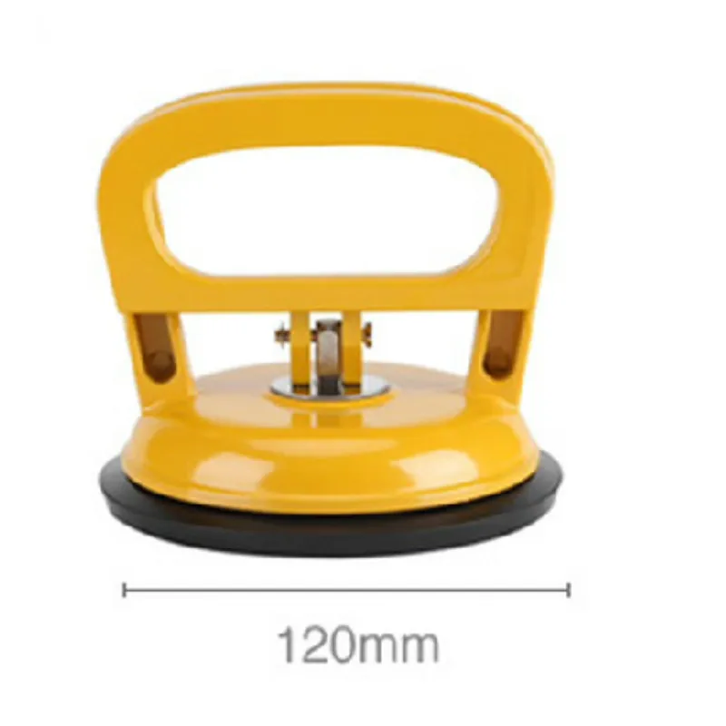 Single Aluminum Alloy Rubber Round Glass Suction Cup