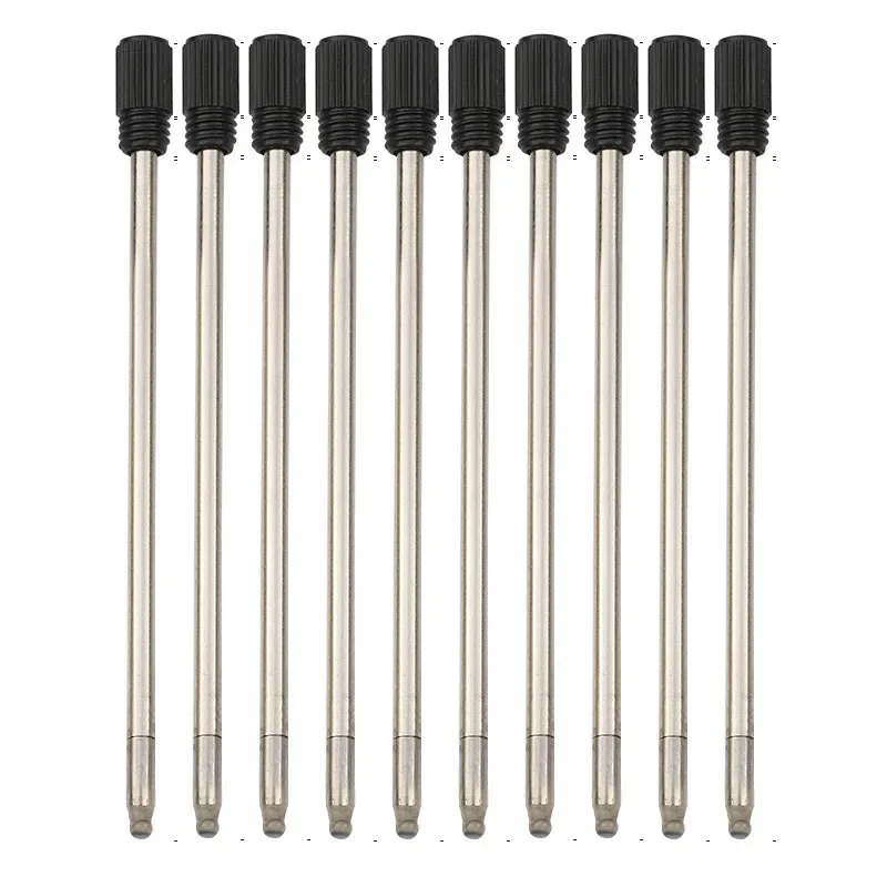 Crystal Pen Refill - Versatile Short Leads for Ballpoint Pens, Blue & Black Ink, Pack of 5/10/20/50, Ideal for School & Office Supplies
