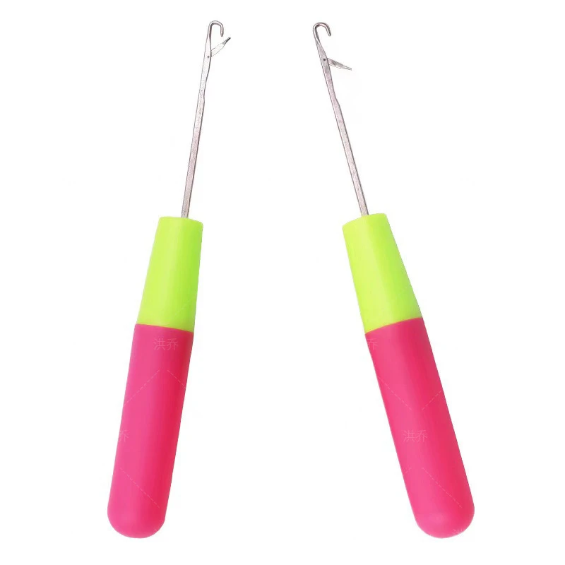 50pcs Latch Hook Crochet Needle Dreadlocks Knitt Hair Crochet Needle Hook Hair Weaving