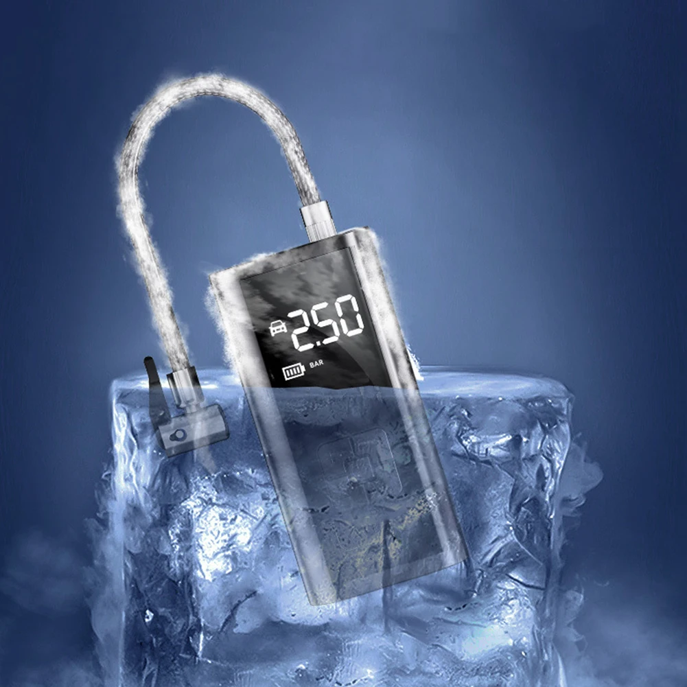 150PSI Wireless Car Air Pump Portable Air Compressor for Car Motorcycle Bicycle Ball Electric Tire Inflator with Digital Display