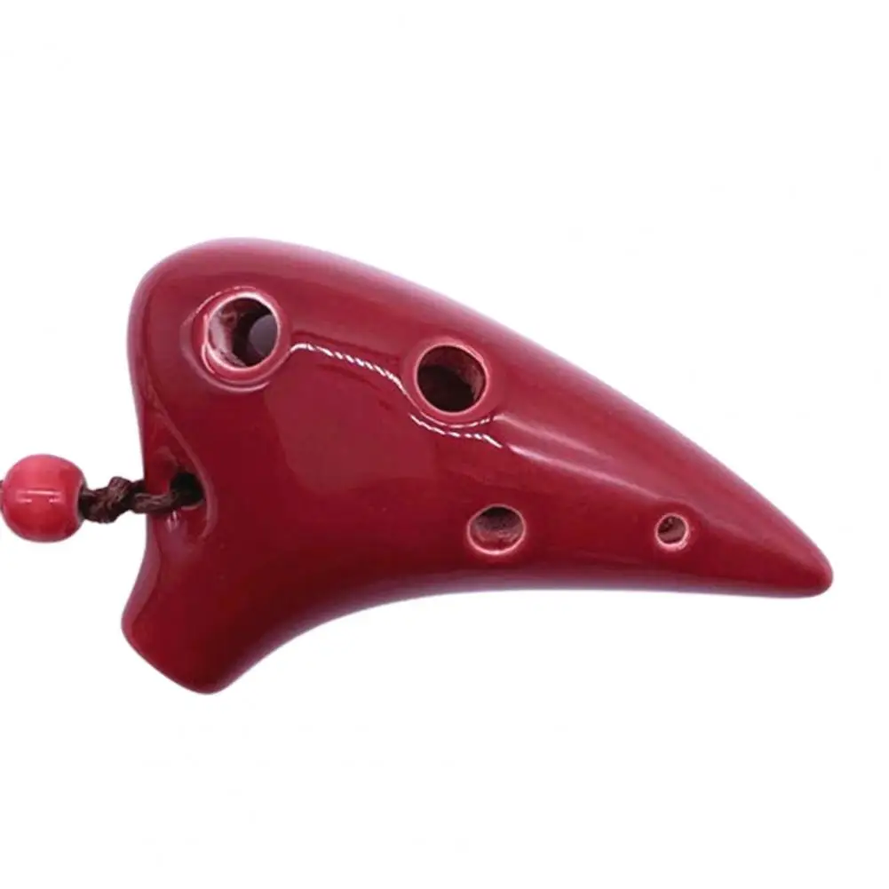 美品！OSAWA OCARINA 赤 オカリナ ストラップ　ケース付き 美品！OSAWA OCARINA 赤 オカリナ ストラップ ケース付き OSAWA