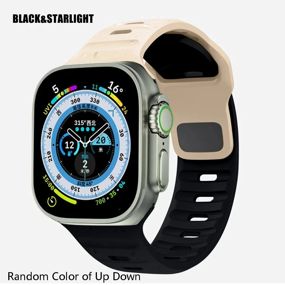 Luminous Soft Silicone Watch Strap Bracelet