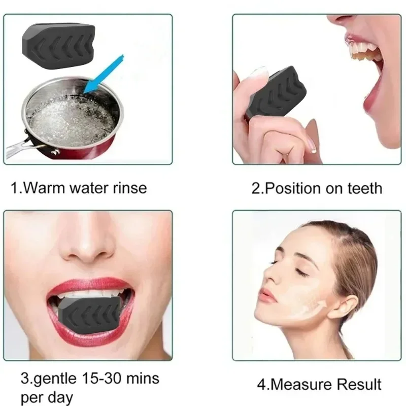 6PCS Silicone Jaw Exerciser Facial Toner Jaw Line Fitness Ball Neck Toning Equipment Facial Beauty Tool Double Chin Exerciser