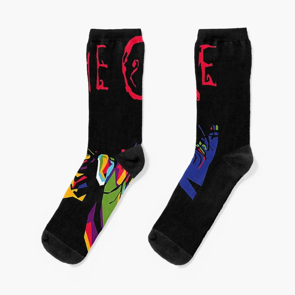 The Cure English rock band Socks non-slip soccer socks gift Socks For Men Women's the cure seventeen seconds 1 cd