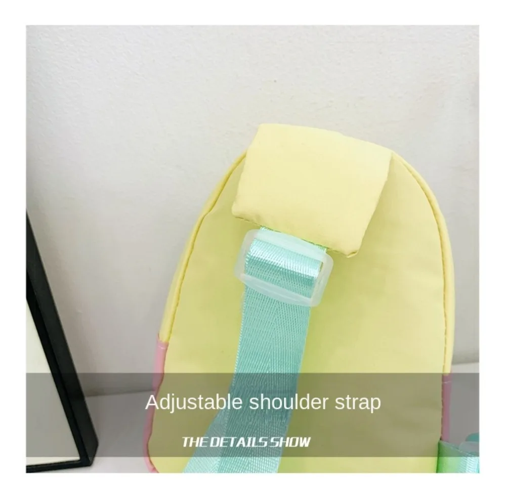 Niedliche Nylon-Brusttasche für Kinder, Farblich Abgestimmte Leichte Schultertasche, Umhängetasche für Outdoor-Aktivitäten – Detail 17