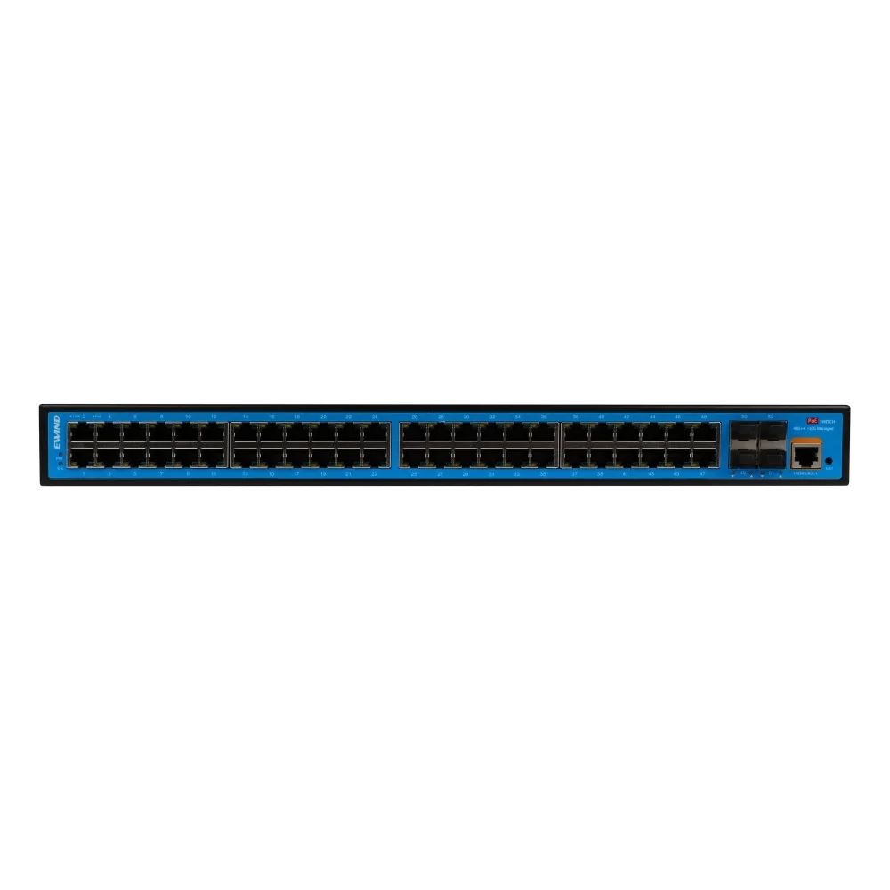 레이어 2 관리 네트워크 스위치, 1000mbps Poe 스위치, 48 포트, 4x10 GSFP + 파이버 포트 관리 스위치 Poe