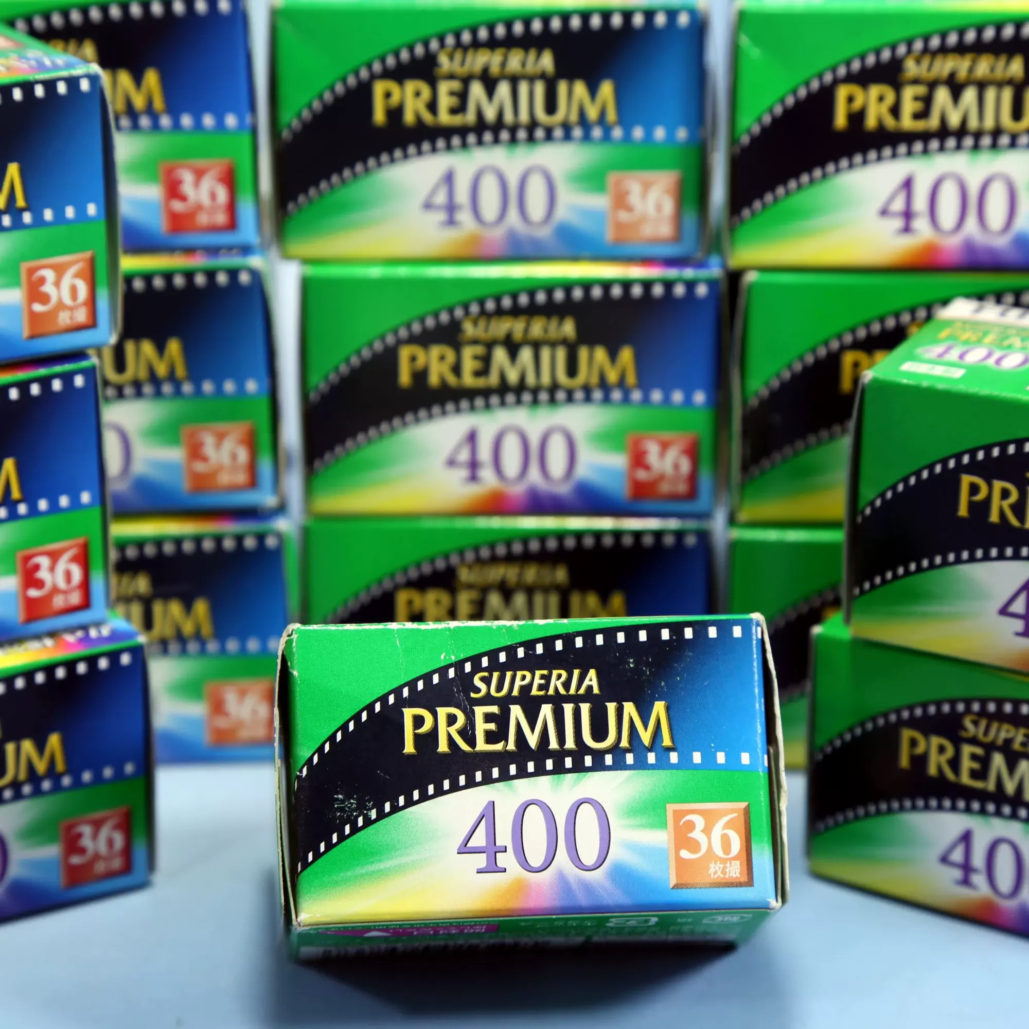 35mm 필름 후지필름 슈프리아 프리미엄 400 36매 컬러 필름(엑스트라 400 업그레이드 에디션) 135 포맷 카메라용 - 유통기한:2027