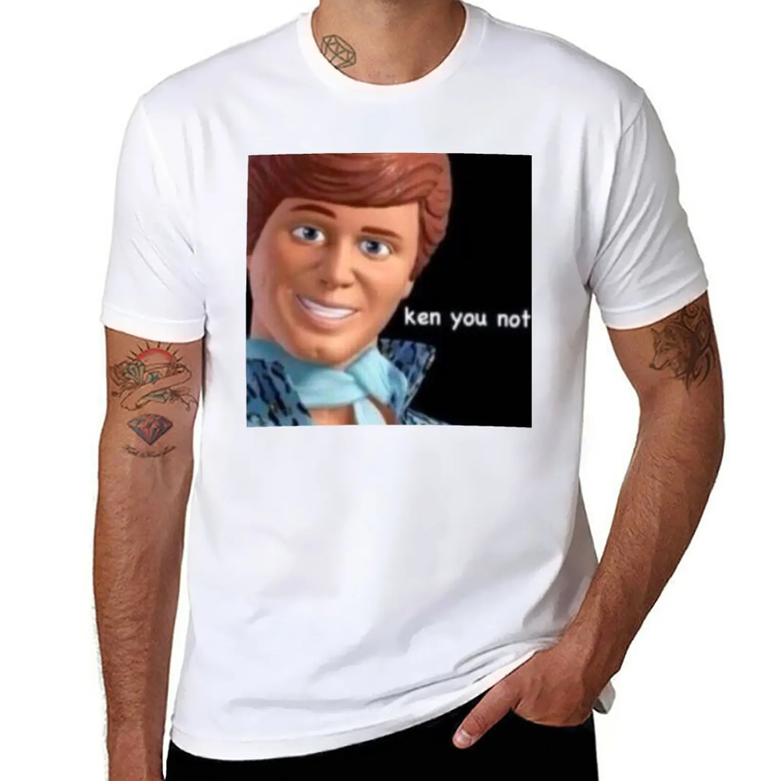 

ken you not T-Shirt summer clothes oversizeds Short sleeve tee men