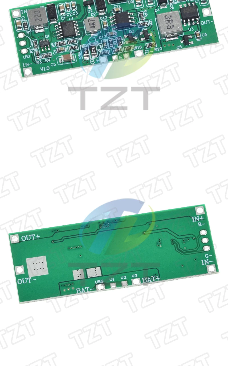 TZT 3S 12V 3A 36W Lithium-Batterie UPS-Modul Lade- und Entladefunktion Automatische Umschaltung Unterbrechungsfreie Stromversorgungsplatine – Detail 7