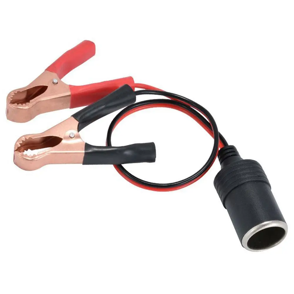 클립이 있는 자동차 고출력 순수 배터리, 시가렛 12V 220W 라이터 소켓 플러그 소켓, 암컷 자동차 볼트 24V E2f4