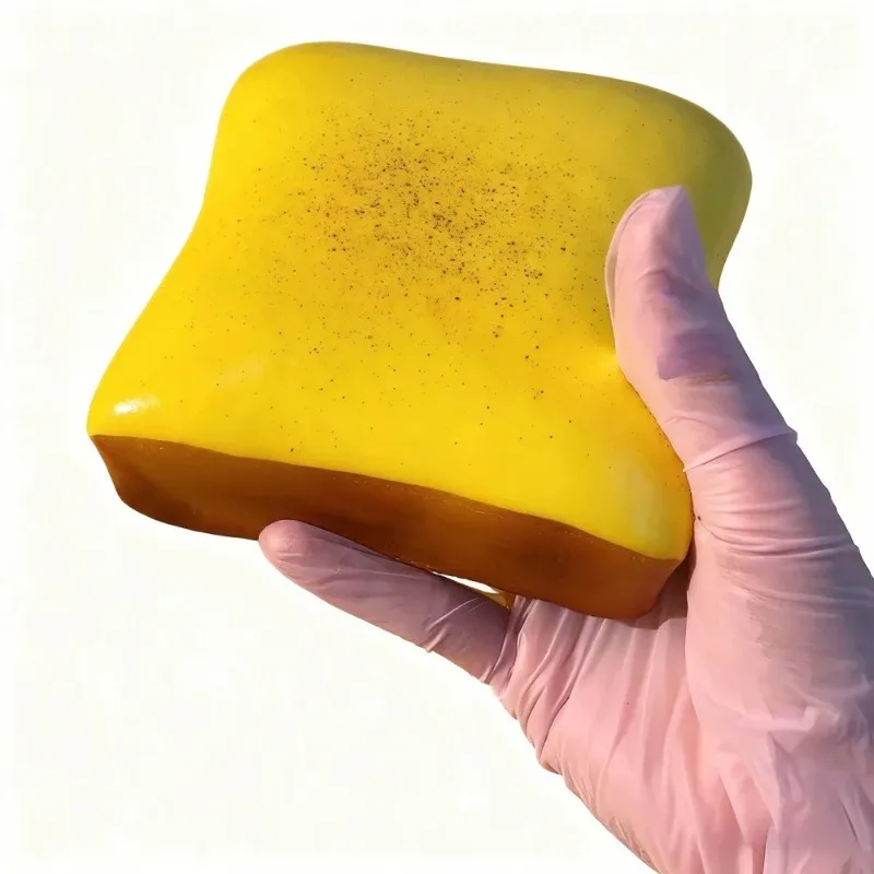 Soft Simulated Toast, Squeezing Toys, Slowly Rising Pressure To Relieve Sensory Anxiety, Autistic Children Fun and Healing
