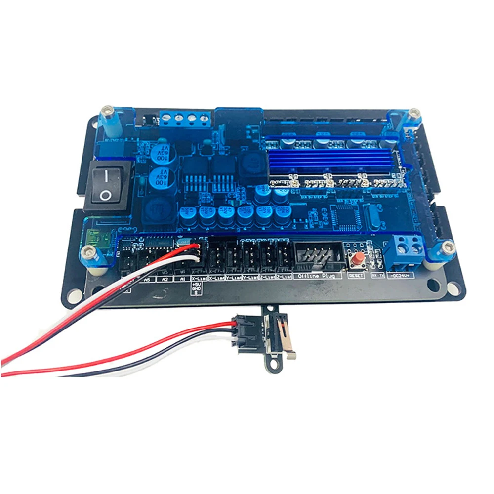 CNC 3018 Plus/3018 Pro/3018 Max/3D 프린터용 3핀 케이블이 포함된 미니 수직 기계식 리미트 스위치 1A 5V 엔드스톱.