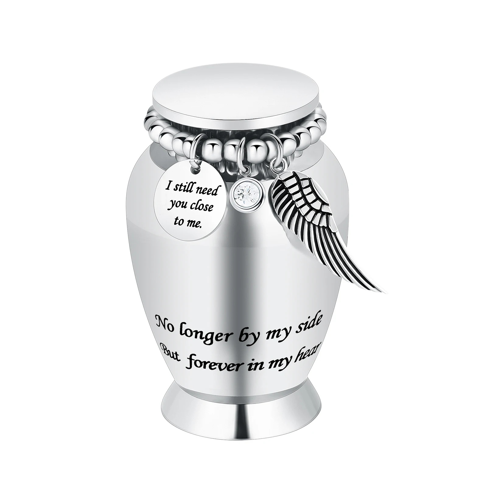 Waterproof Cremation Urn Stainless Steel Use Screw Lid keep Ashes Dry Memorial Gift For Family Pet/Human Ashes Holder Jewelry savings challenges book binder 100 envelopes budget binder pu leather a5 waterproof saving binder for family budget debt