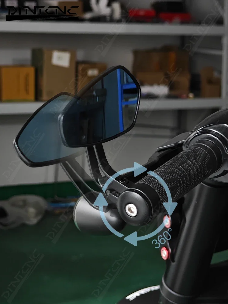 BMW R1250 R/RS/RT R1200R 조정 가능한 오토바이 리어 바 사이드 백미러 F900R S1000R C400X C402GT 핸들 바 엔드 미러