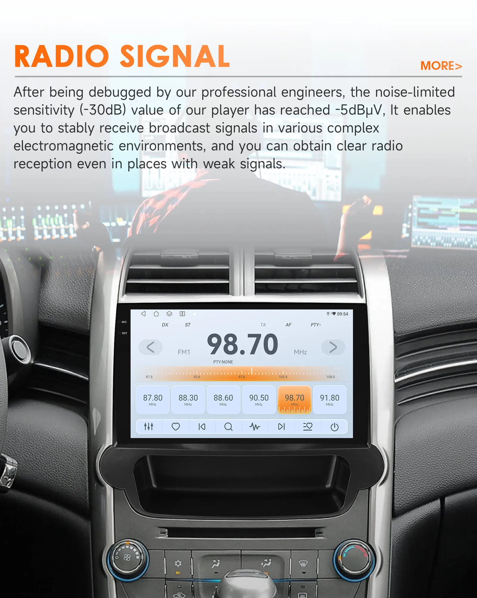 CarPlay Android Auto Autoradio für Chevrolet Malibu 2012 2013 2014 2015 GPS Intelligente Systeme Stereo Multimedia Autoradio 6115 – Detail 19