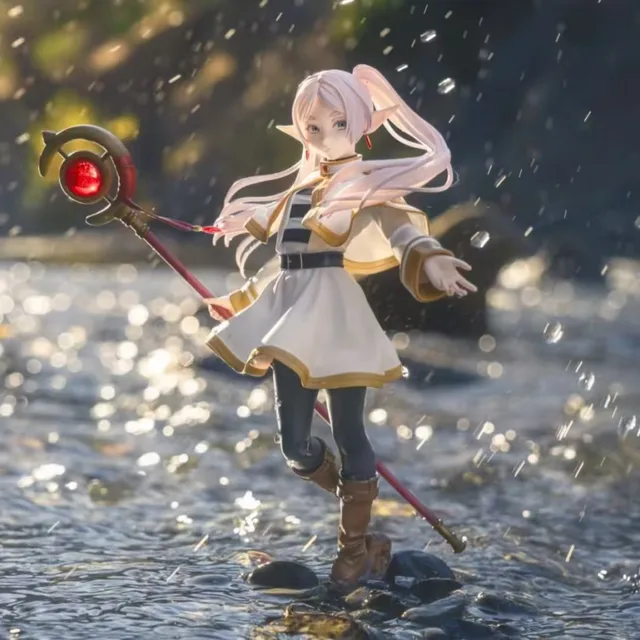 Figurine d'action Frieren, l'elfe magicienne, de l'anime Sousou no Frieren, modèle de collection, jouet, cadeau d'anniversaire ou de Noël pour les fans filles. 1