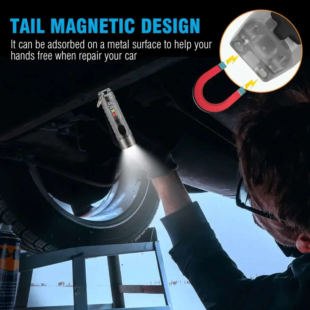 Mini Keychain Flashlight 6