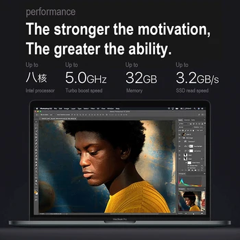 2016 MacBook Pro i7 16G RAM 15.4-inch 256G/512G SSD Touch Bar Touch ID Original Genuine MacBook Pro i7 Laptop WIFI+Bluetooth 4