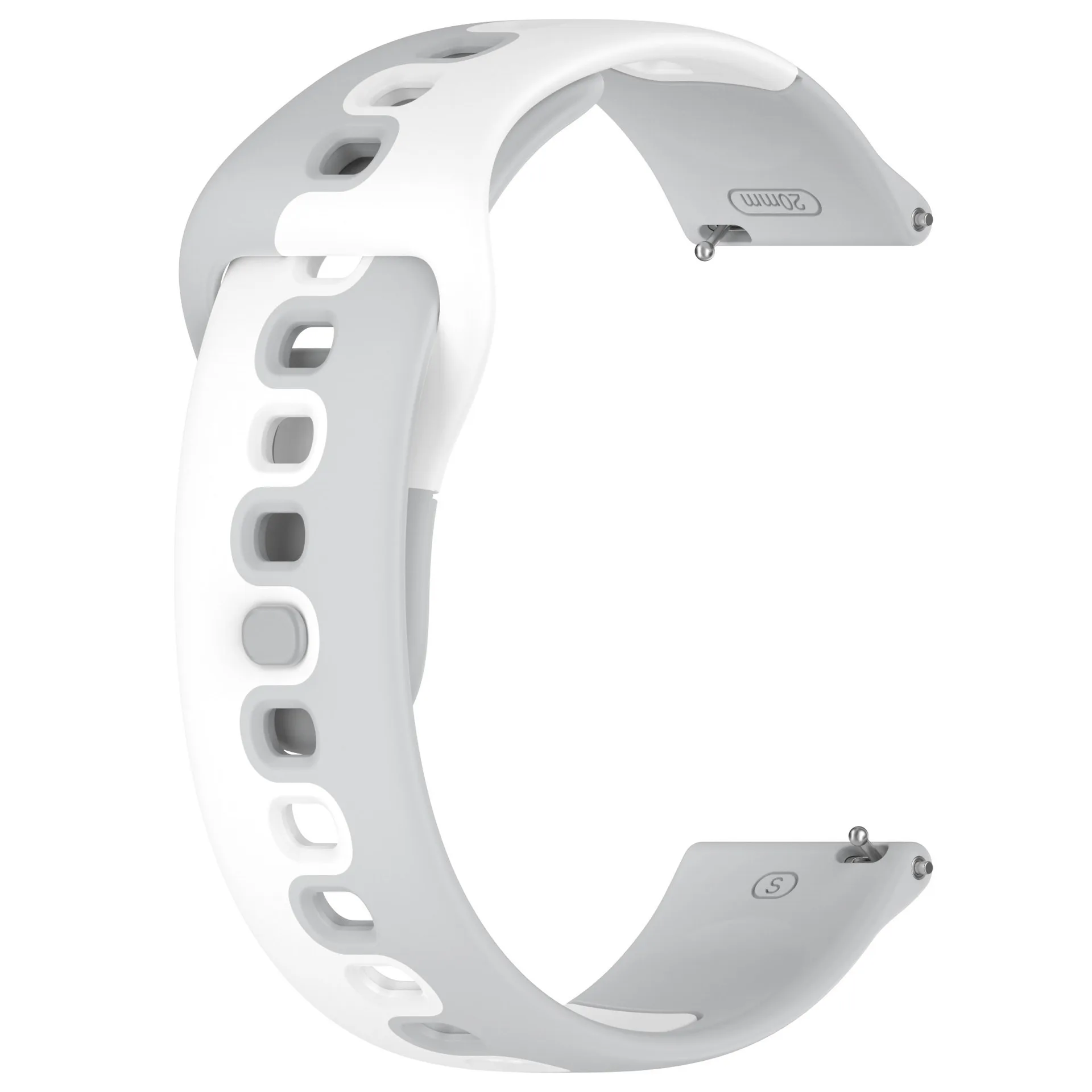 Silicone Sports Watch Strap - 20mm/22mm Band