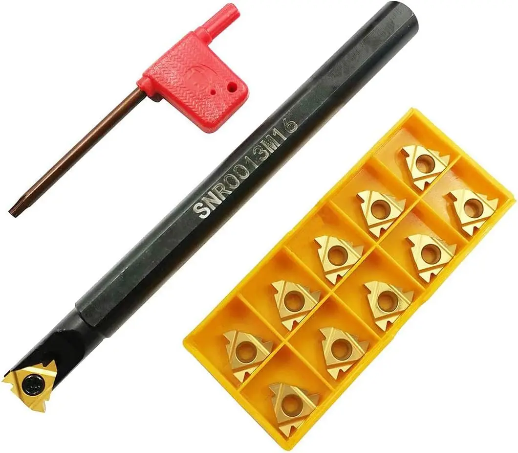 10P TCMT16T308-MP HS8125 CNC tornio strumento di taglio tornitura inserto in carburo per acciaio