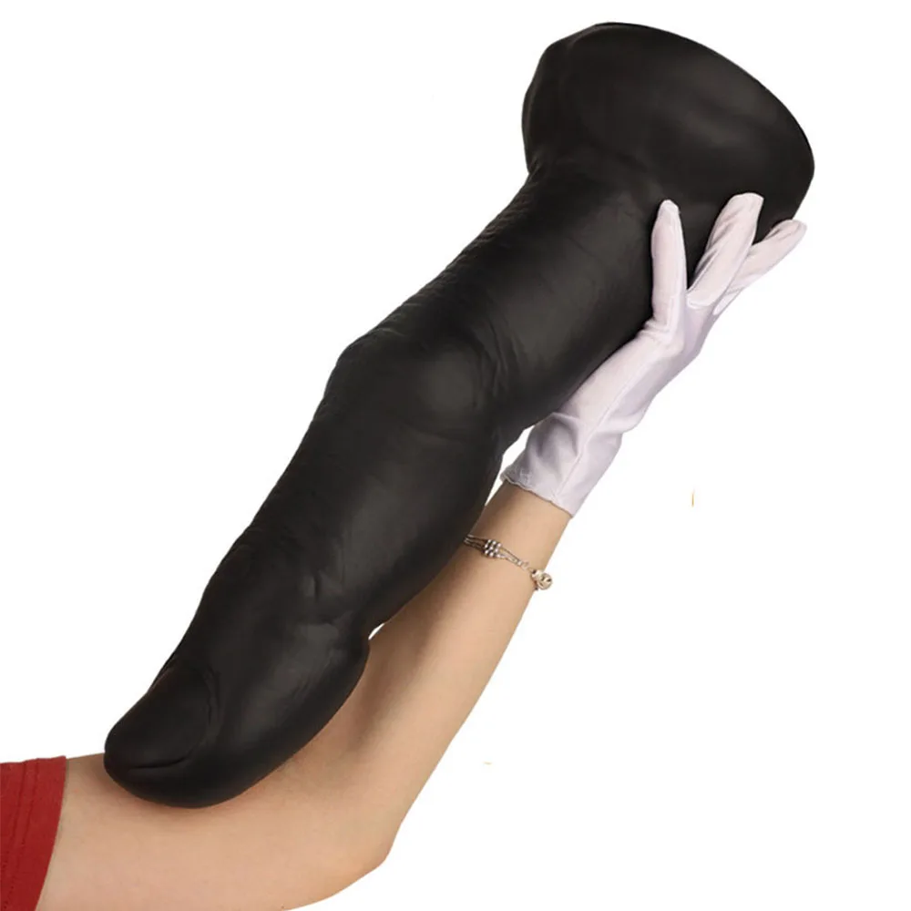 Grande plug anale in silicone liquido al platino per uomo e donna_voghion.com