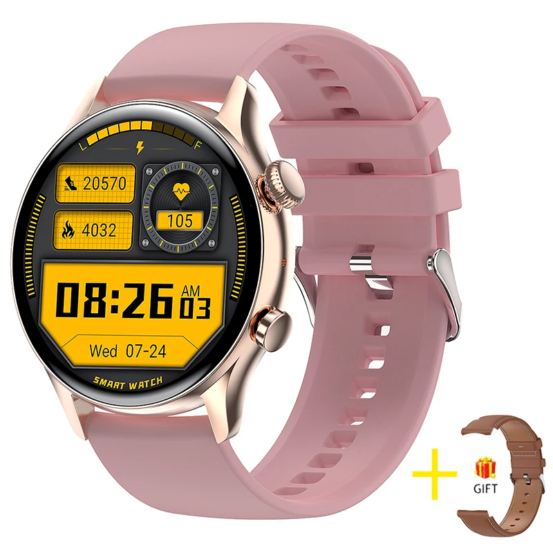 LIGE NFC Bluetooth Call Men Watch Heart Rate Smartwatch Men Watches AMOLED Screen Sport Smart Watches Alarm Clock Setting Watch 