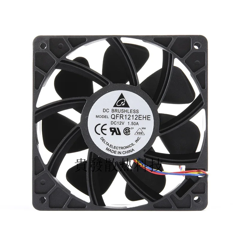 Ÿ QFR1212EHE 12038,  ǳ, 4  PWM ð ǳ, 12cm, 12V, 1.5A