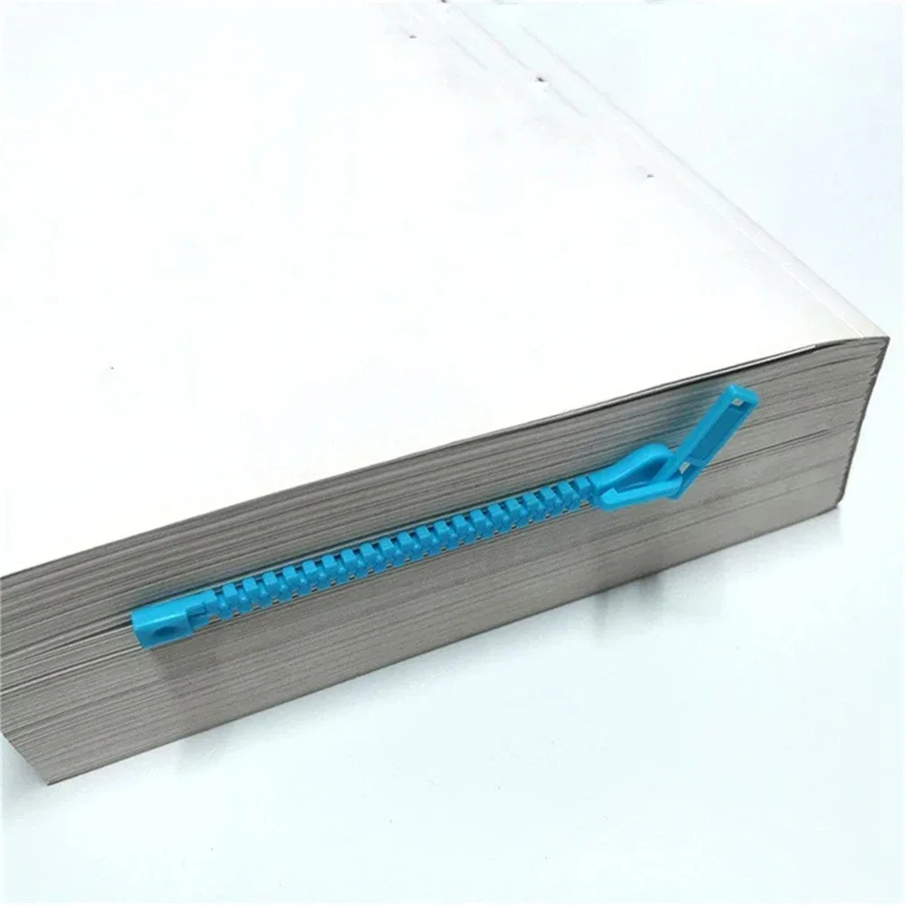 1Pc Creative Zipper Bookmark Kids Funny Reading Book Folder Page Clip Cute Book Mark Novelty Stationery Gift For Boys Girls metal bookmark bookmark page holder bookmarks stationery supplies bookmark holder