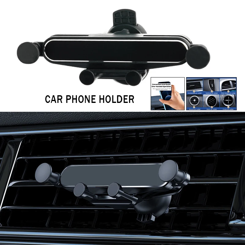 

Car Phone Holder For Universal Mobile Phone Holder Stand Car Phone Stand For Car Air Outlet Mount Car Cell Phone Support