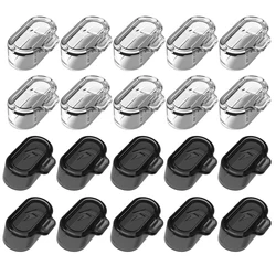 Clear TPU Dustproof Charging Port Protector Cap Cover (Mixed 20PCS)